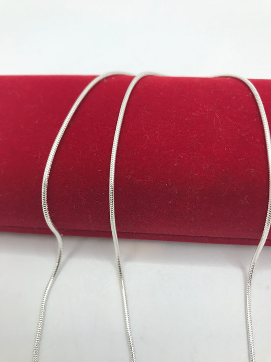 Chaîne serpent en argent sterling