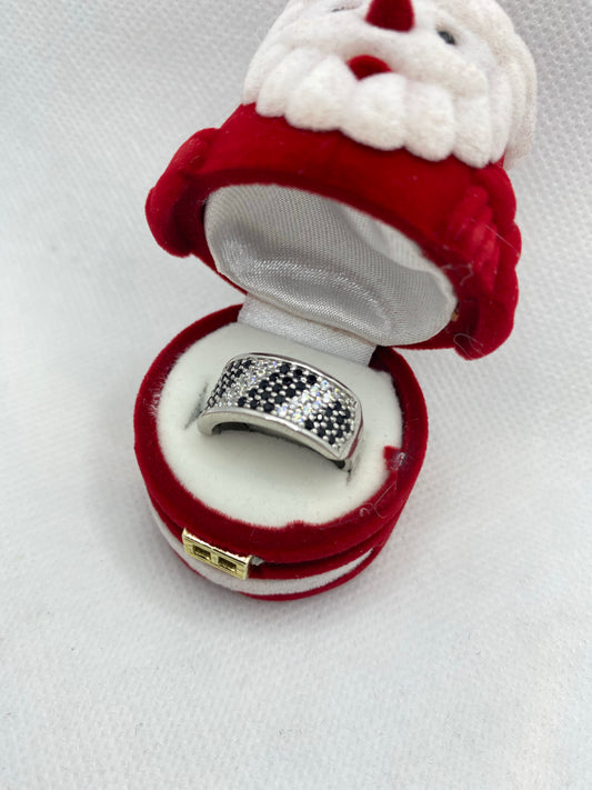 Bague en diamant noir américain