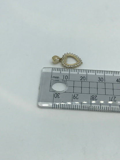 Pendentif coeur en or 10 carats