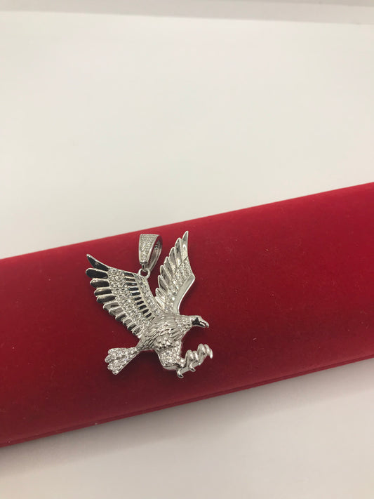 Pendentif aigle en argent sterling