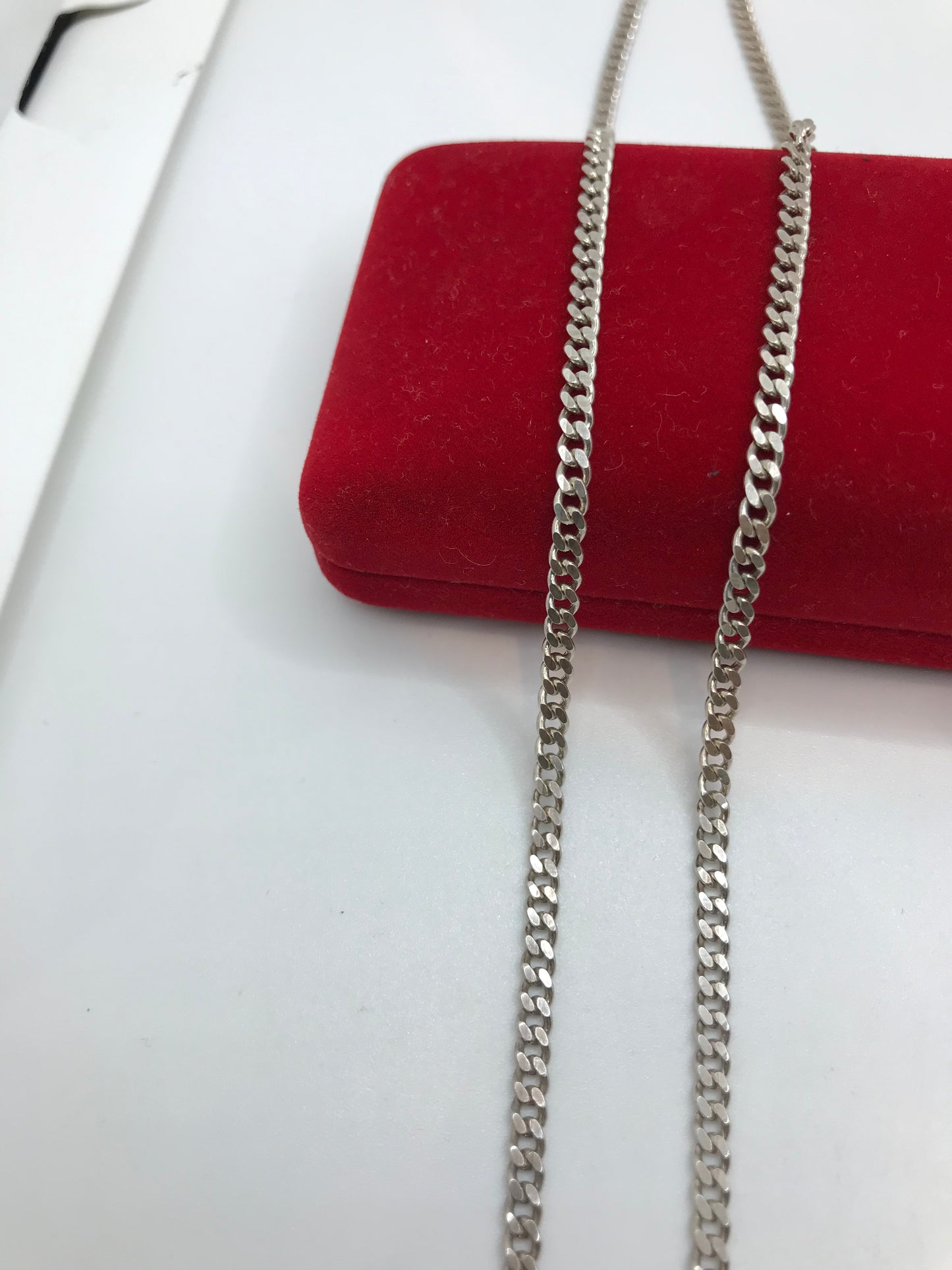 925 ਸਟਰਲਿੰਗ ਸਿਲਵਰ ਕਿਊਬਨ ਲਿੰਕ ਚੇਨ