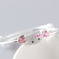 Sterling silver hello kitty bangles