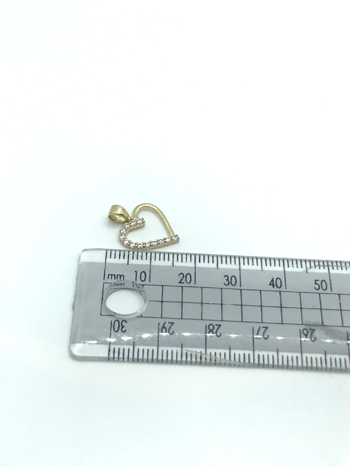 Pendentif coeur en or 10 carats