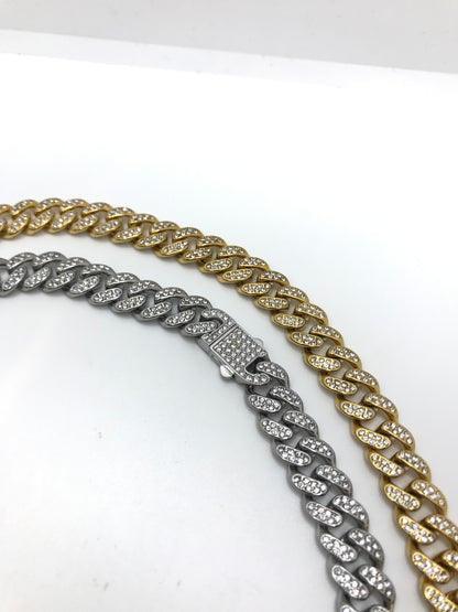 ਸਟੇਨਲੈੱਸ ਸਟੀਲ ਦੀਆਂ ਆਈਸਡ ਚੇਨਾਂ