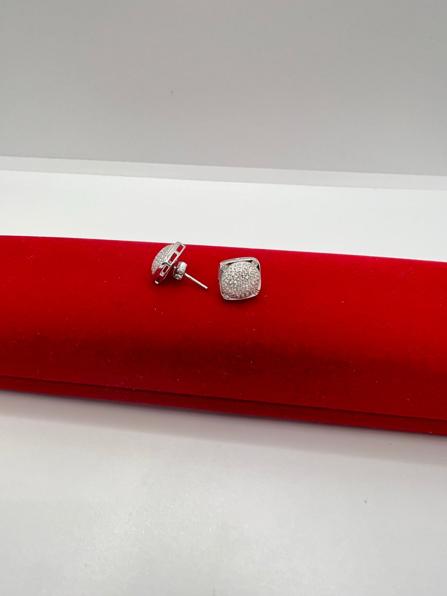 Boucles d'oreilles à tige en argent sterling 925