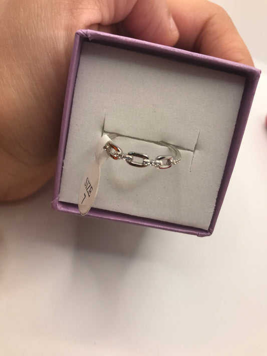Bague en argent véritable