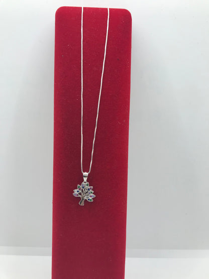 ਜੀਵਨ ਦਾ ਹਾਰ ਸਟਰਲਿੰਗ ਚਾਂਦੀ ਦਾ ਰੁੱਖ