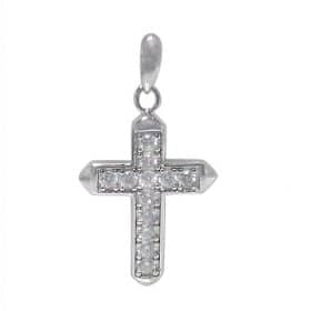 Pendentifs croix en argent véritable