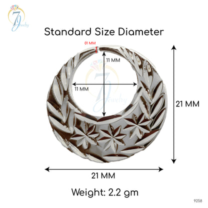 Nattiyan classique en argent véritable