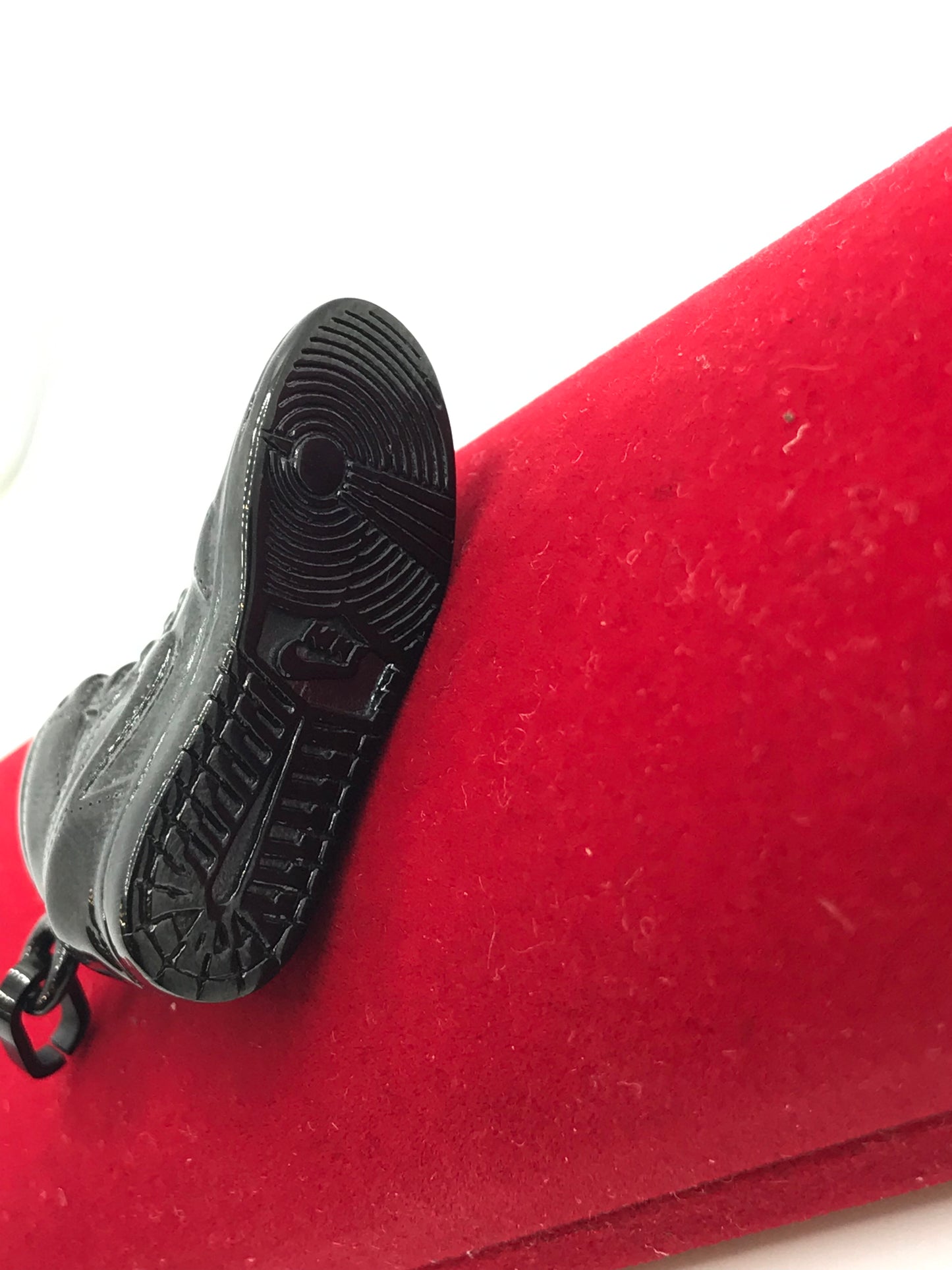 Pendentif chaussure en acier inoxydable