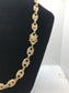 Gucci puff link iced chain