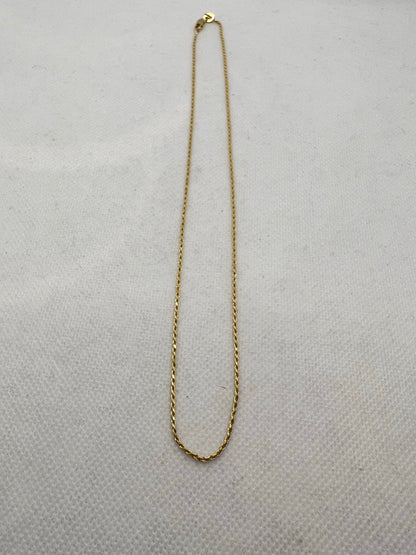 10k ਸੋਨੇ ਦੀ ਰੱਸੀ ਦੀ ਚੇਨ