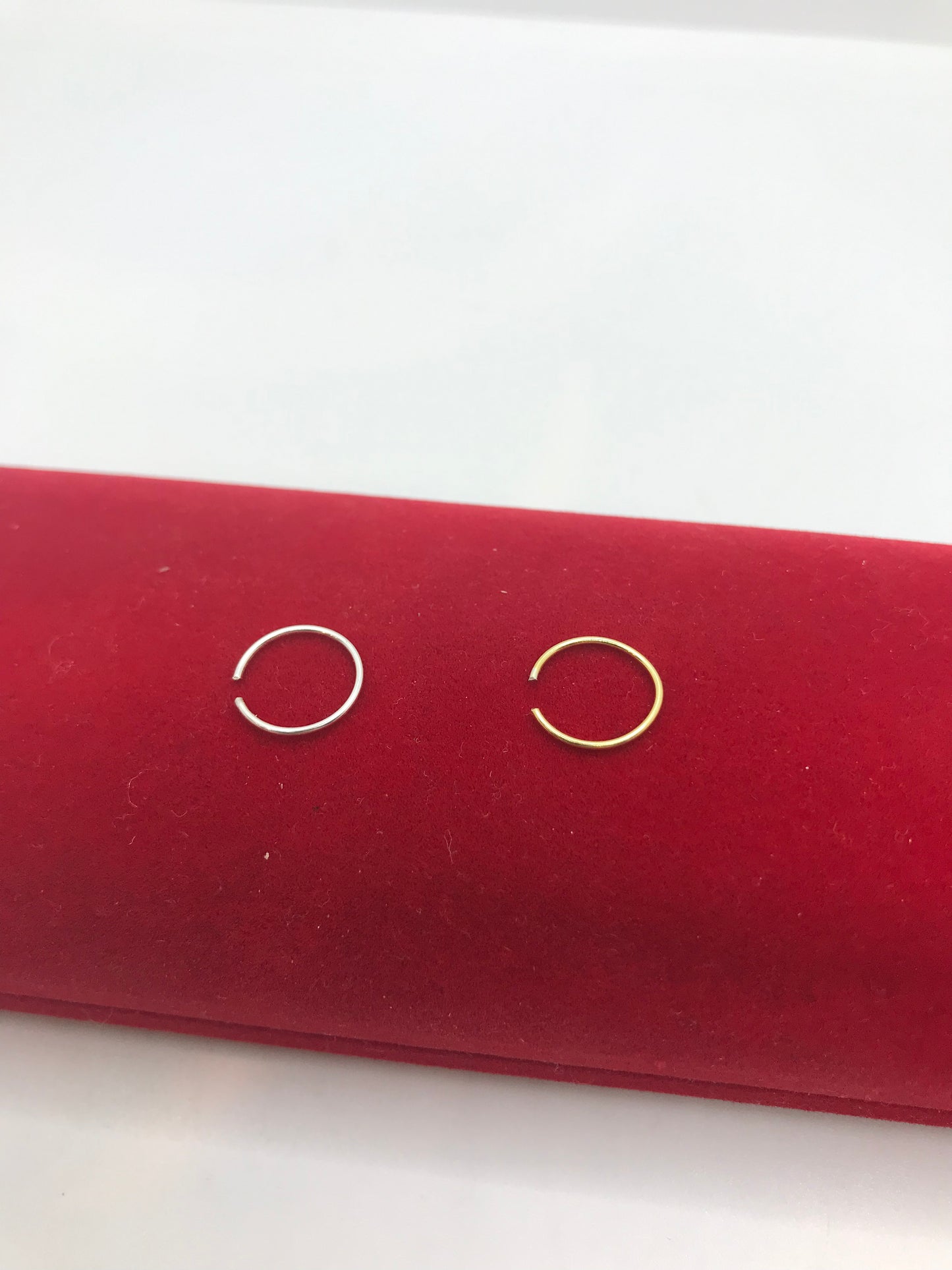 Plain nose rings