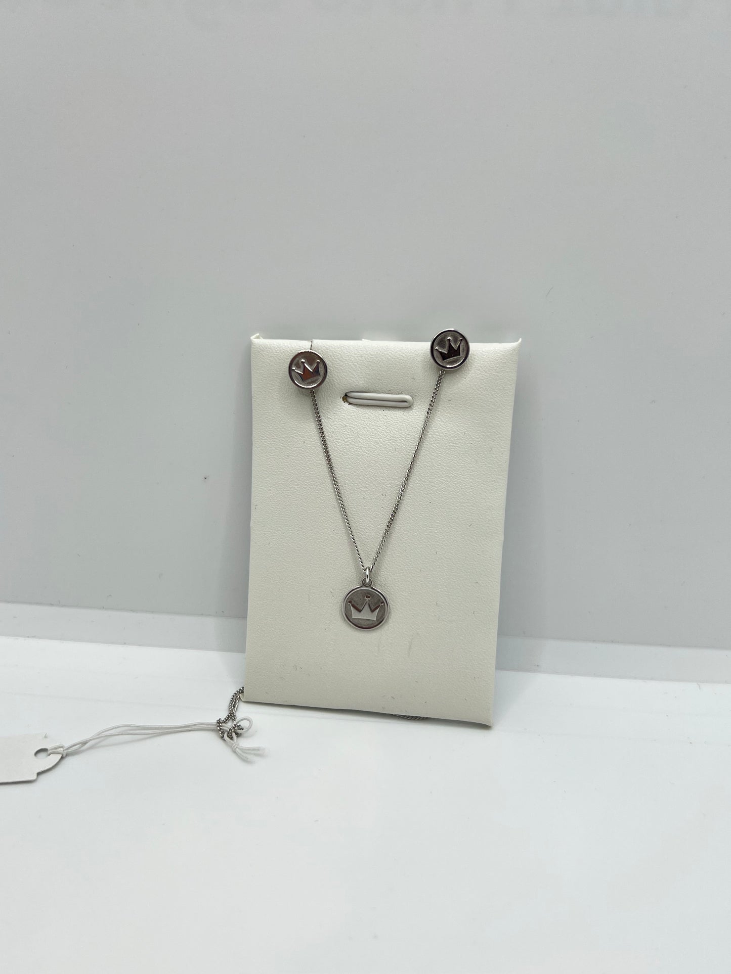 Ensemble de couronnes en argent véritable