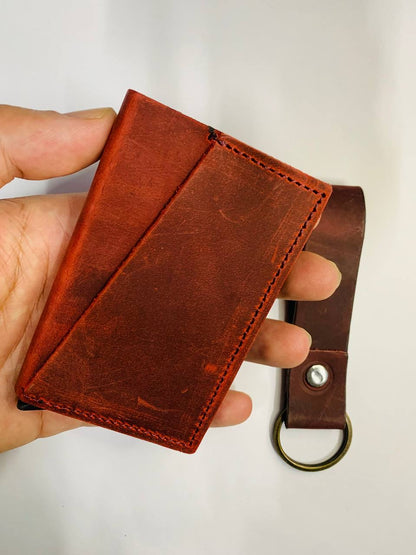 Précommande : Portefeuilles de poche en cuir pur