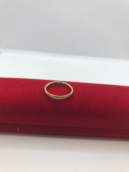 10k gold CZ Stone rings