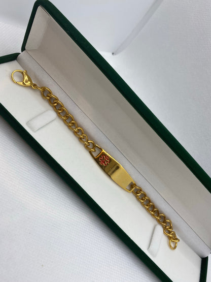 Bracelet d'alerte médicale