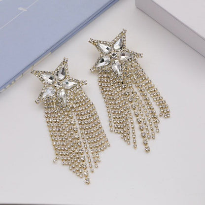 Fashion star earrings