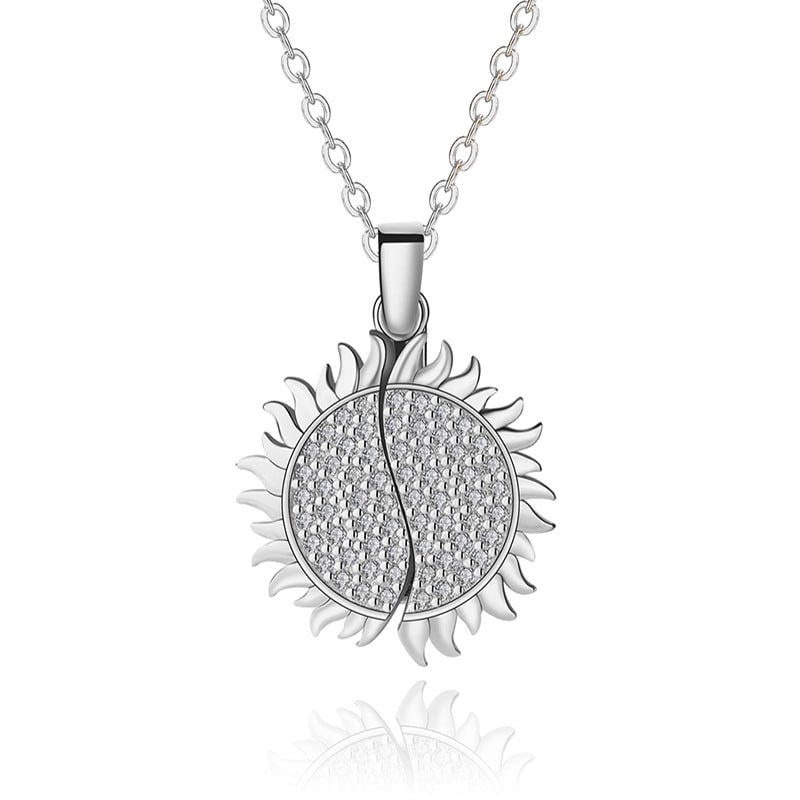 Sterling silver sun ☀️ necklace