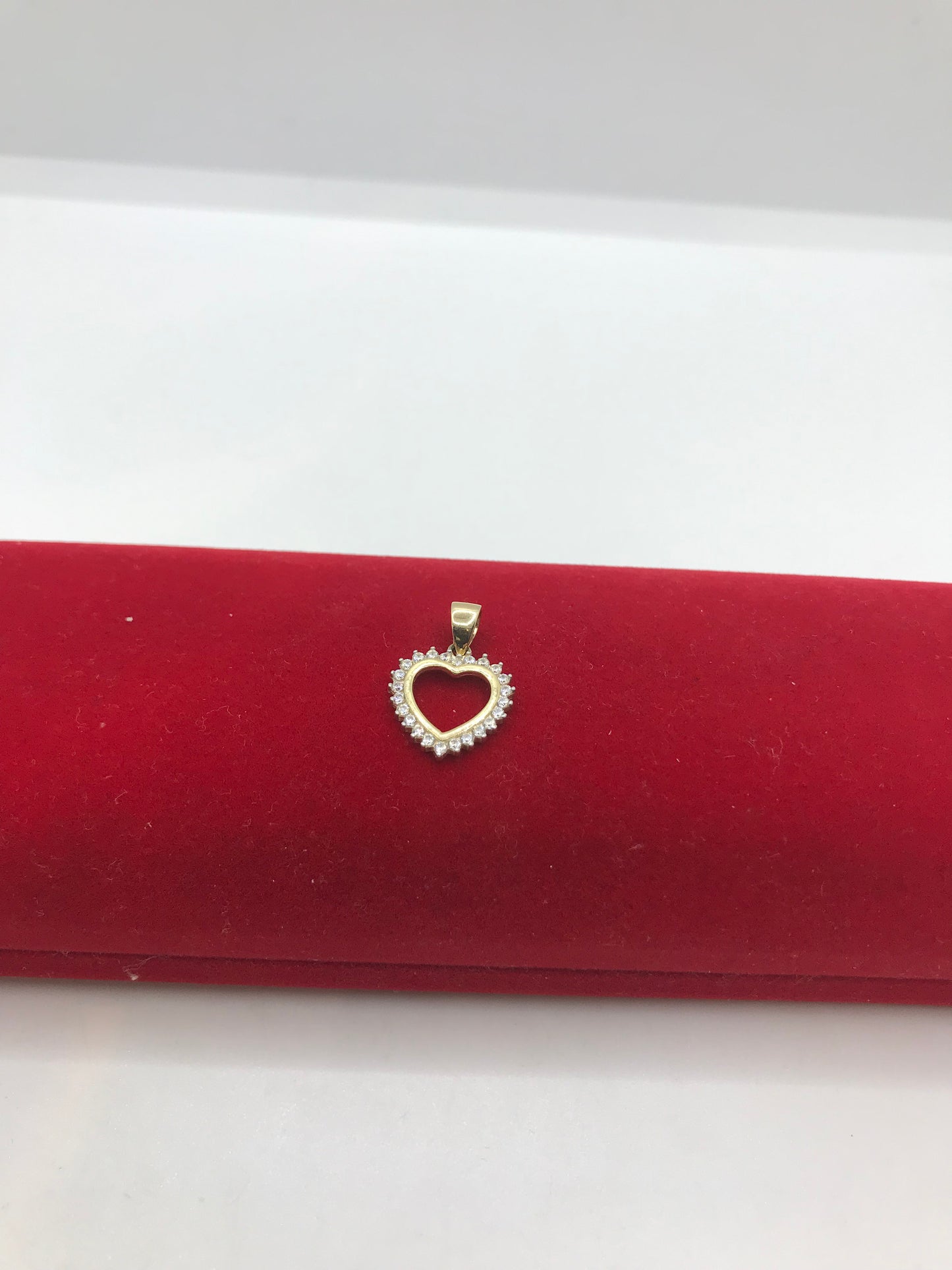 Pendentif coeur en or 10 carats