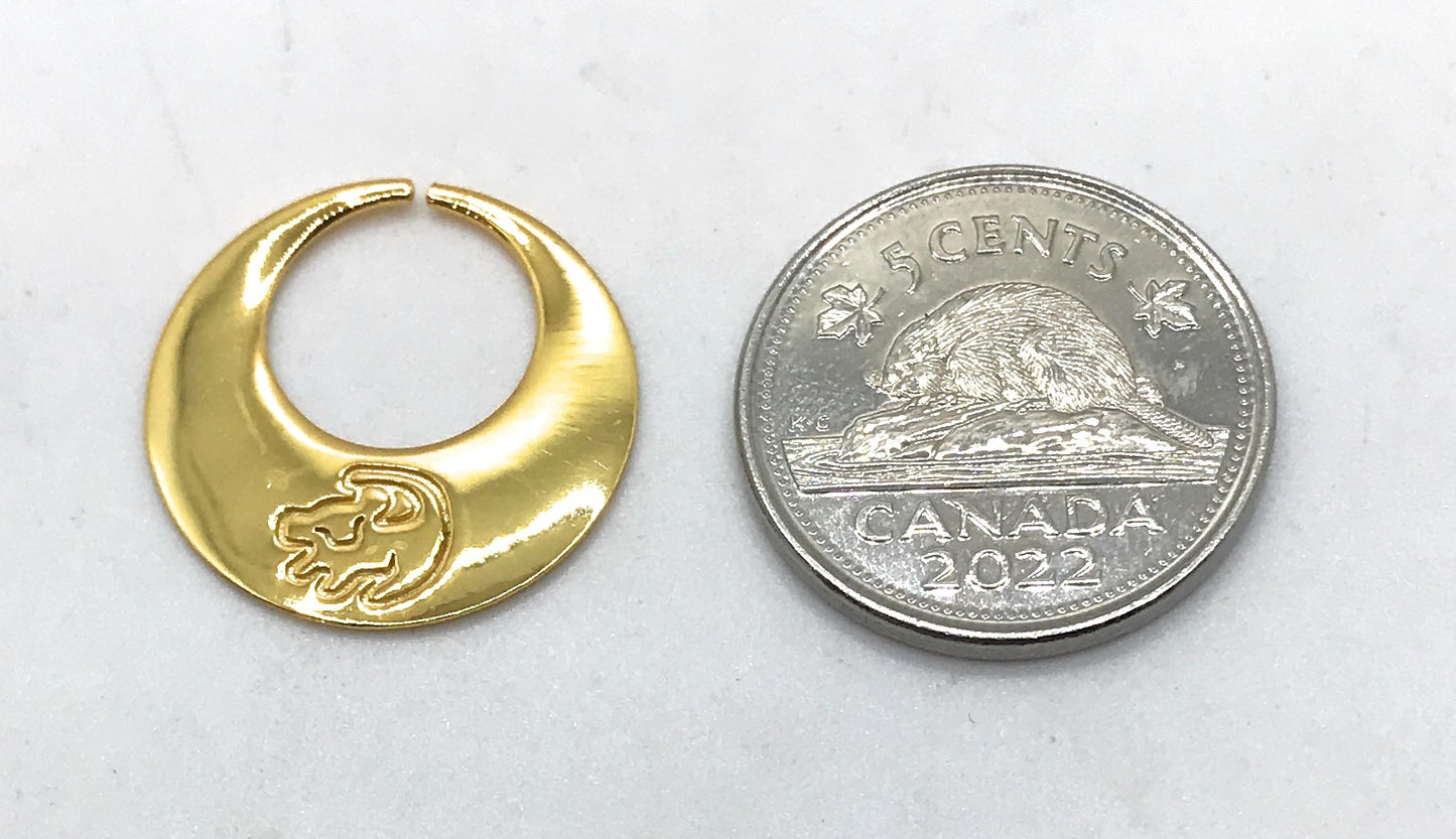 Nattiyan plaqué or 24 carats