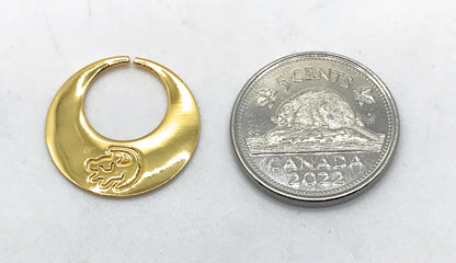 Nattiyan plaqué or 24 carats