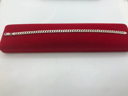 ਸਟਰਲਿੰਗ ਸਿਲਵਰ ਕਿਊਬਨ ਲਿੰਕ ਬਰੇਸਲੇਟ