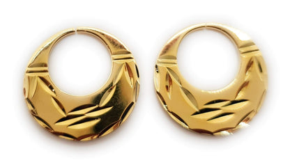 Boucles d'oreilles Nattiyan au nouveau design classique