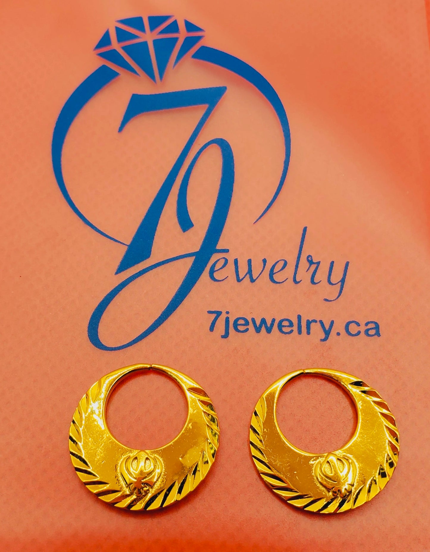 Nattiyan en argent véritable rempli d'or 24 carats