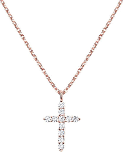 Cross pendant necklace