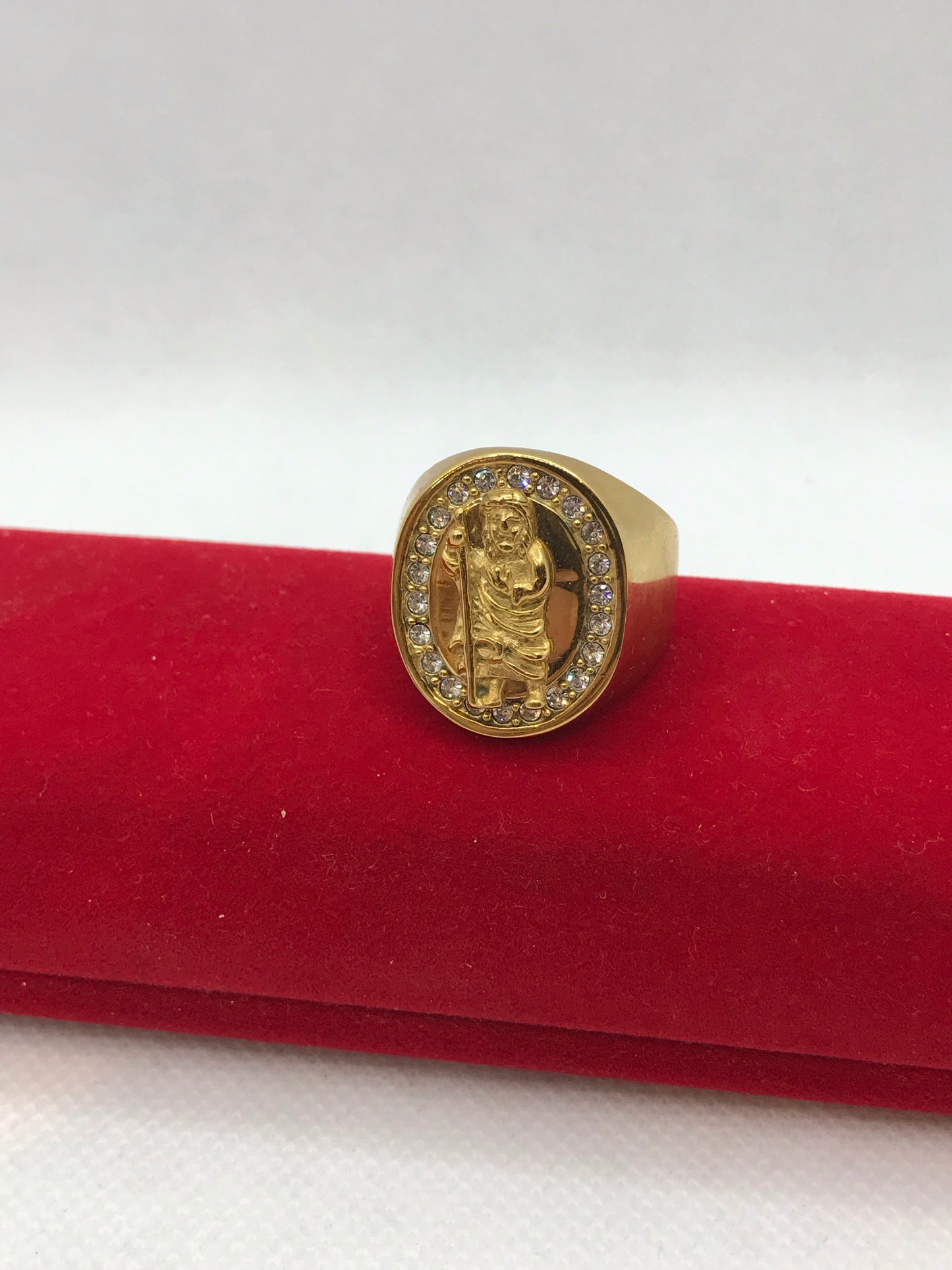 Bague élégante plaquée or