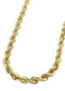 Rope chain - gold plated