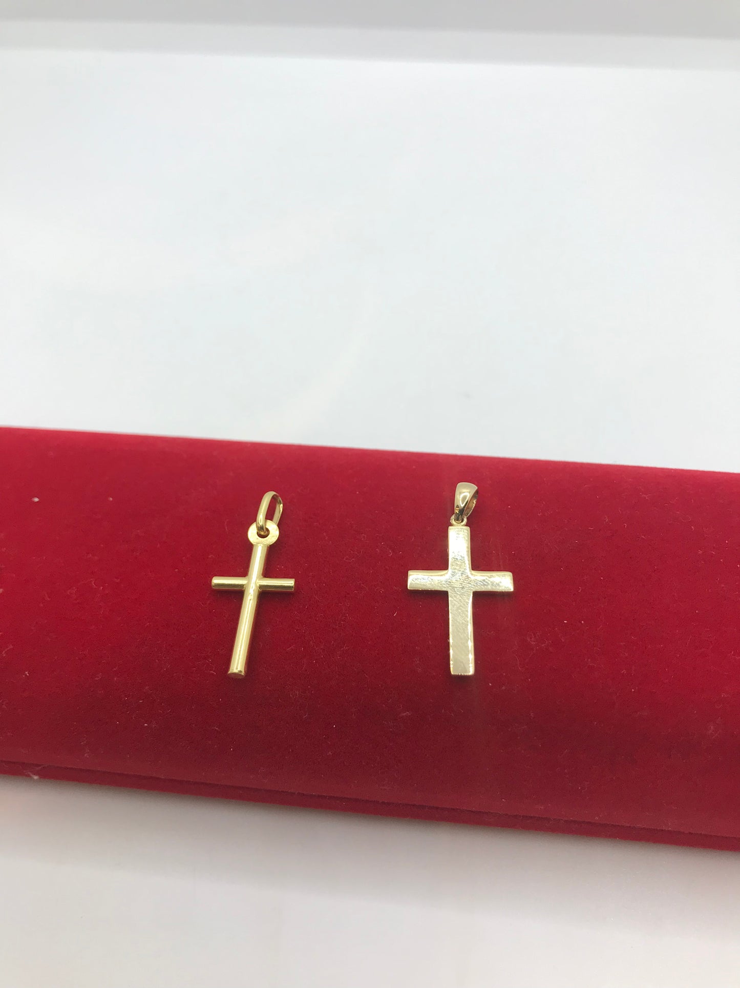 10k gold cross pendants