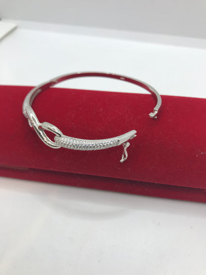 Bracelet infini ♾ en argent véritable
