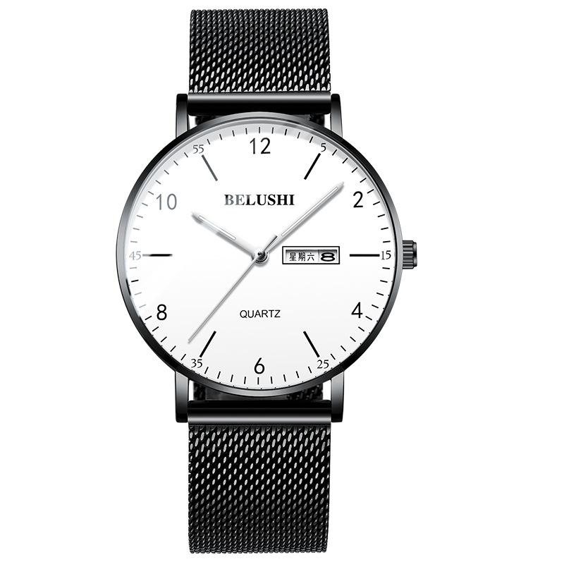 Montre tendance en acier inoxydable