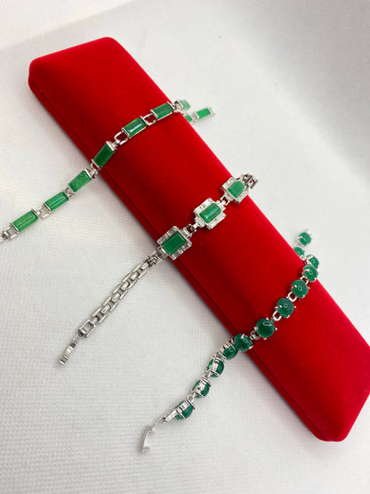 Bracelets en jade