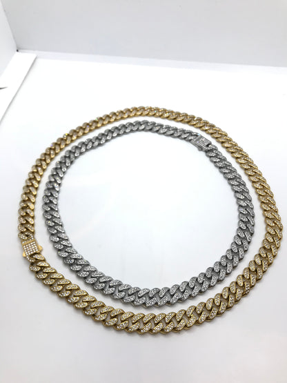 ਸਟੇਨਲੈੱਸ ਸਟੀਲ ਦੀਆਂ ਆਈਸਡ ਚੇਨਾਂ