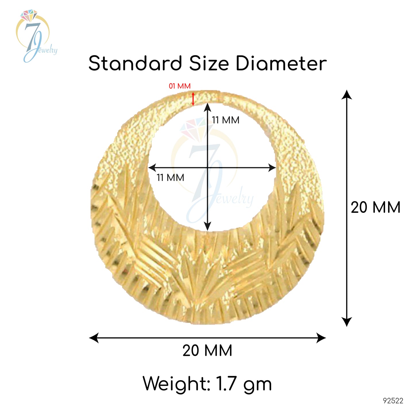 Boucles d'oreilles Nattiyan à la mode en argent véritable et or 24 carats