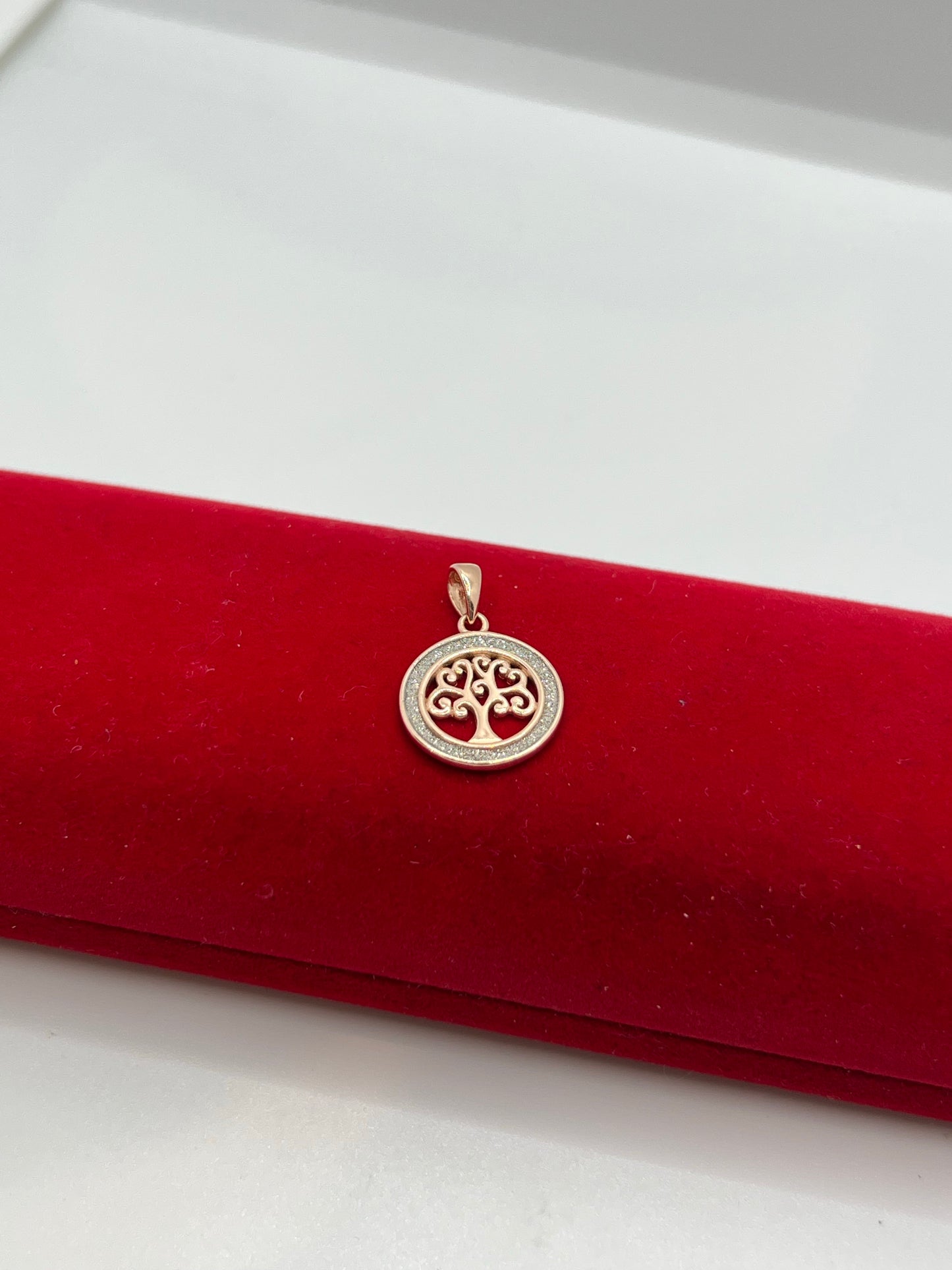 Pendentif arbre de vie en argent véritable