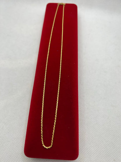 10k ਸੋਨੇ ਦੀ ਰੱਸੀ ਦੀ ਚੇਨ