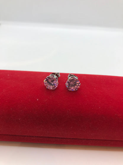 Stainless steel CZ stone Studs