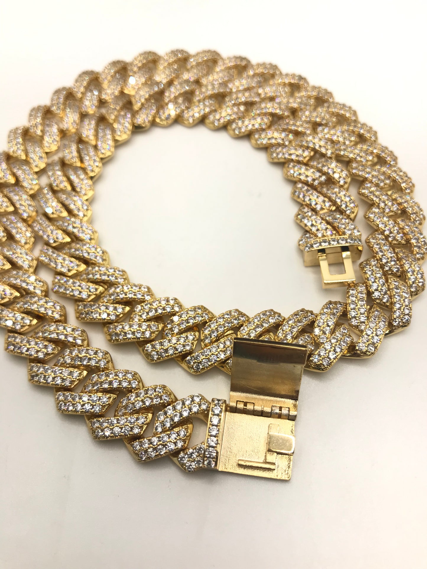 13mm cuban link iced out chain