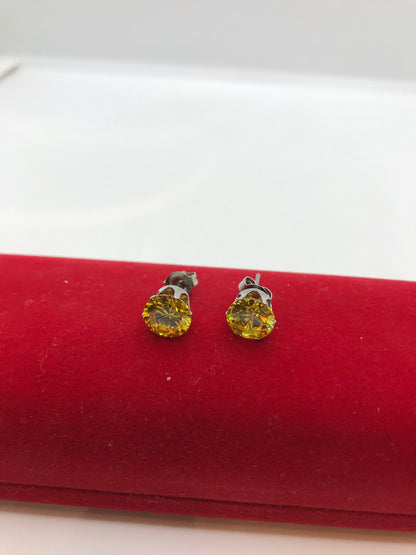 Stainless steel CZ stone Studs