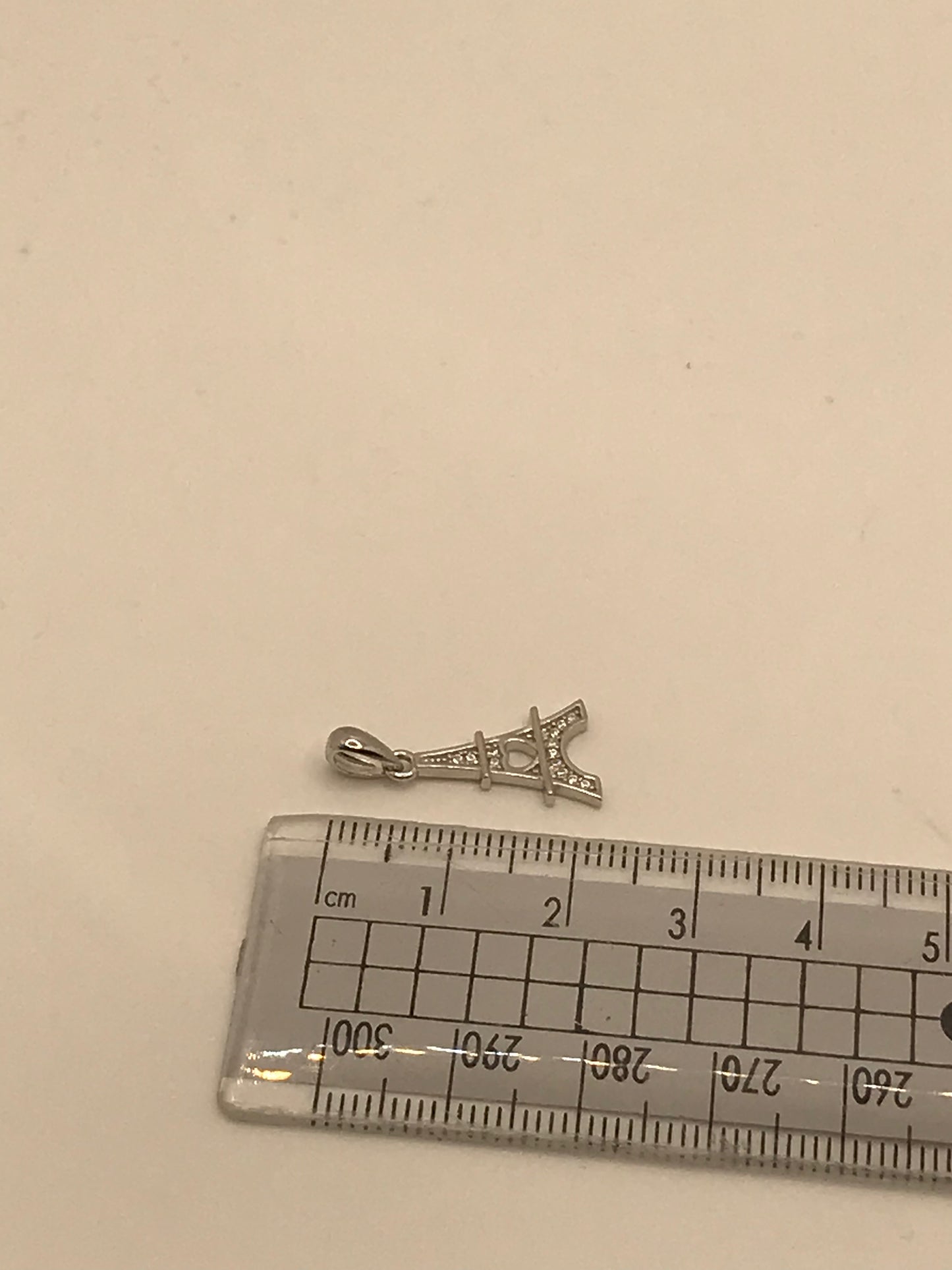 925 ਸਟਰਲਿੰਗ ਸਿਲਵਰ ਆਈਫਲ ਟਾਵਰ ਹਾਰ