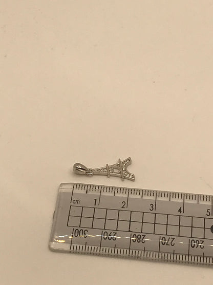 925 ਸਟਰਲਿੰਗ ਸਿਲਵਰ ਆਈਫਲ ਟਾਵਰ ਹਾਰ