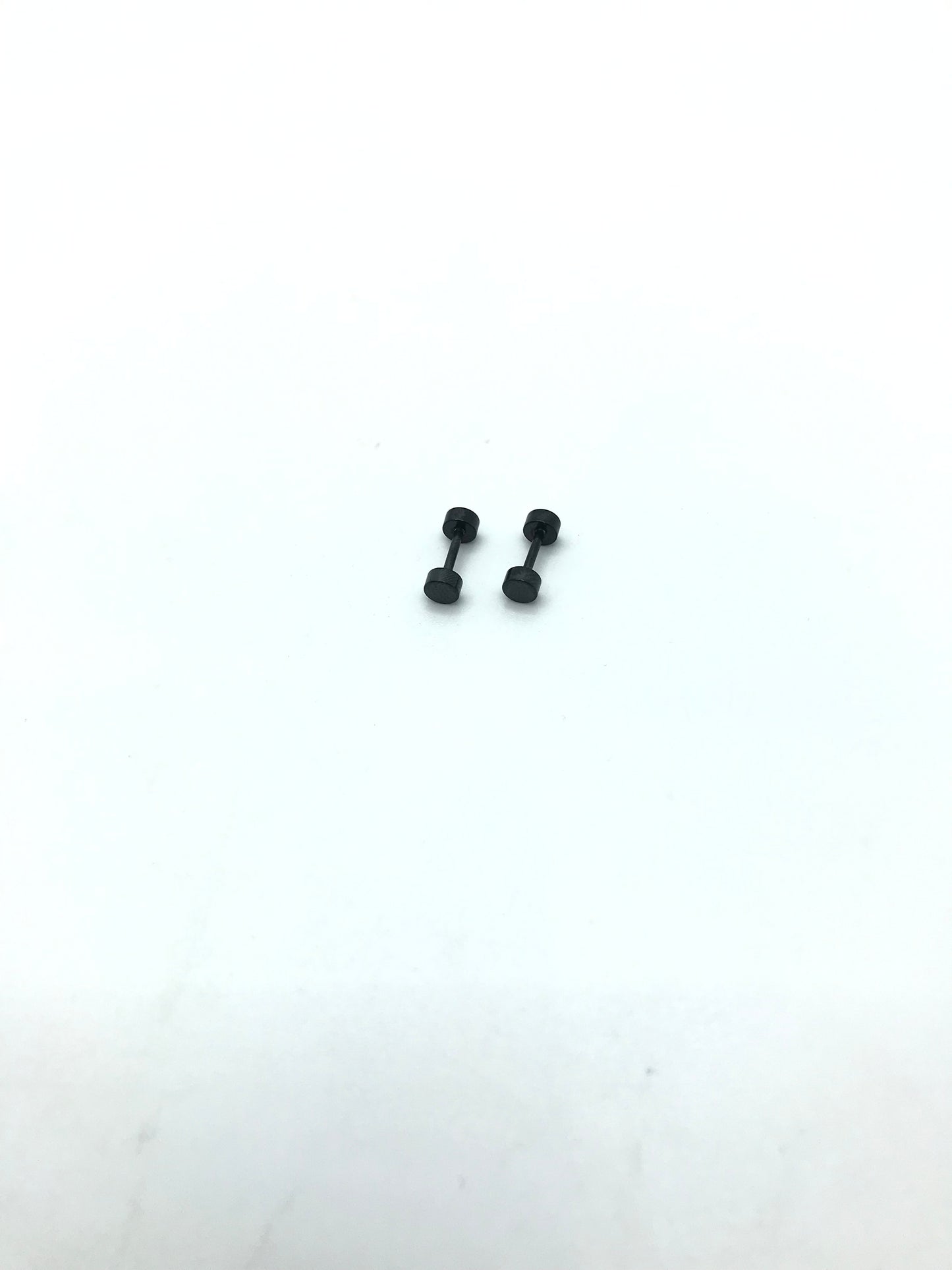 Stainless steel screw back studs(black color)